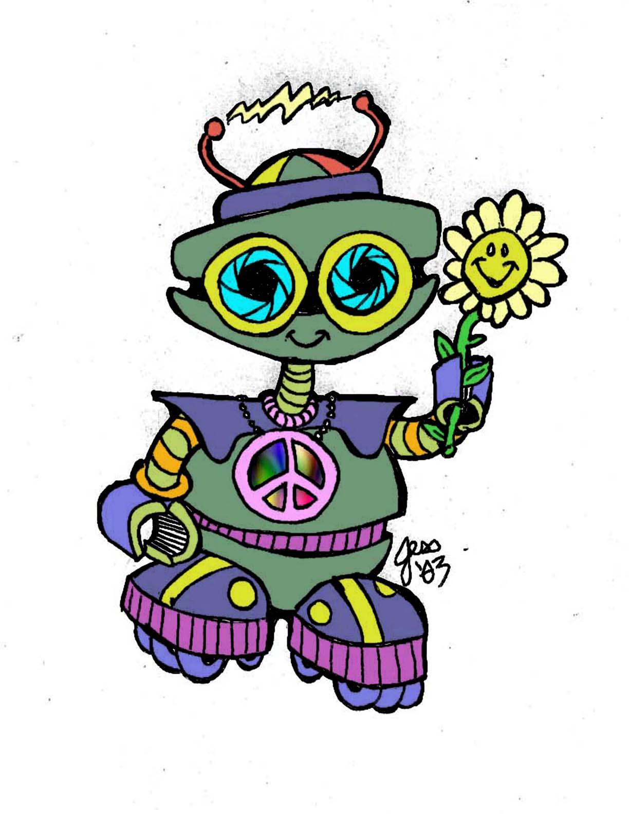 Girl Peace-Bot...