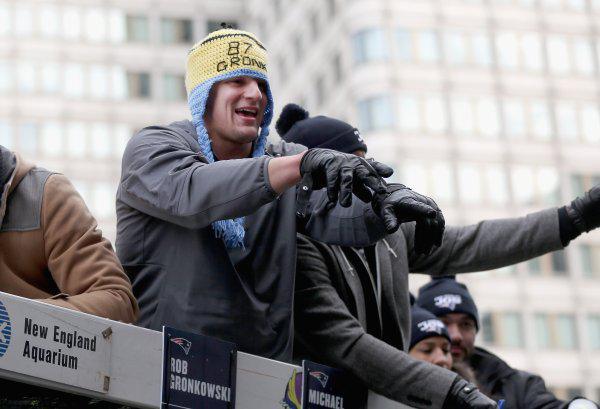 Gronk pointed.