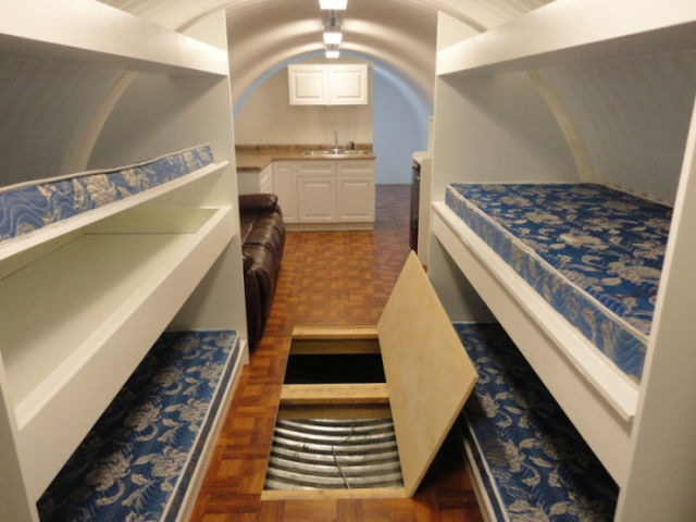 17 Pictures From Inside A Millionaire's Underground Shelter