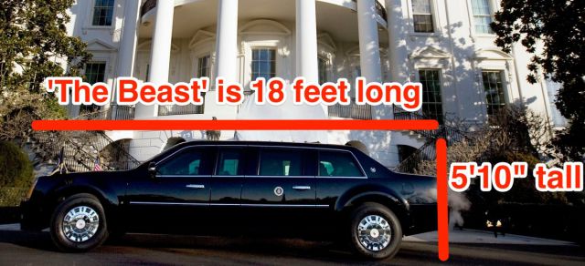 The US President's Car Is Literally "The Beast" on Wheels