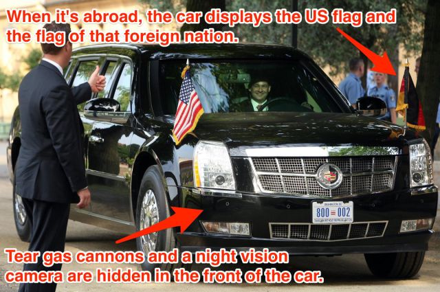 The US President's Car Is Literally "The Beast" on Wheels