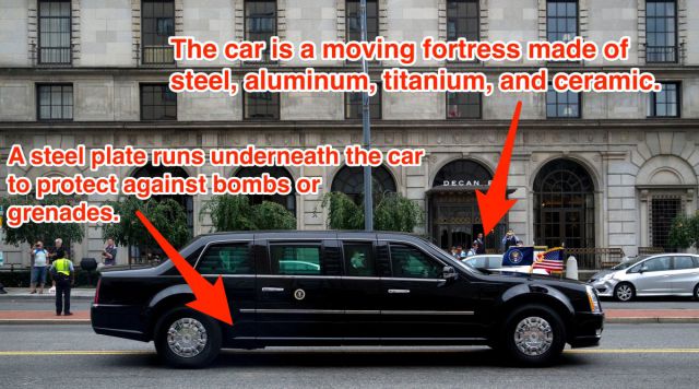 The US President's Car Is Literally "The Beast" on Wheels