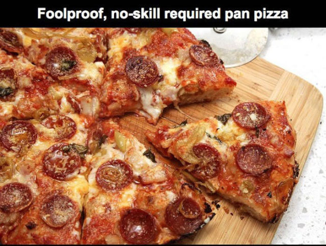 most perfect pizza - Foolproof, noskill required pan pizza