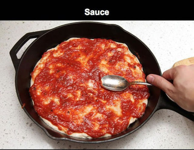 sicilian pizza - Sauce