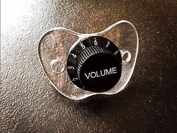 volume control pacifier - Volume