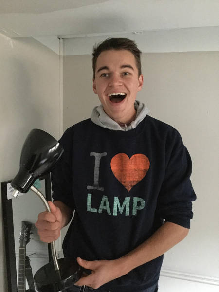 t shirt - Lamp