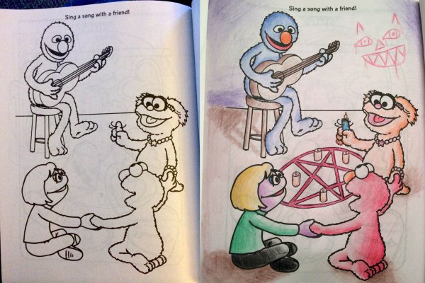 childhood ruined drawings - Sing a song with a friend! Sing a song with a friend!