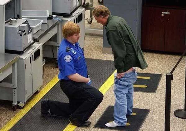 funny airport security