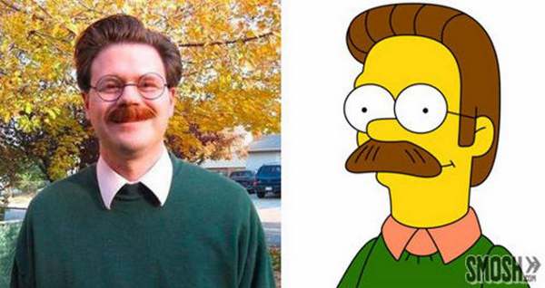 15 People Who Look Like Simpsons Characters
