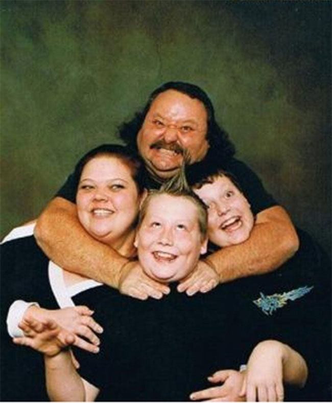 The 10 Whitest Family Photos of All Time