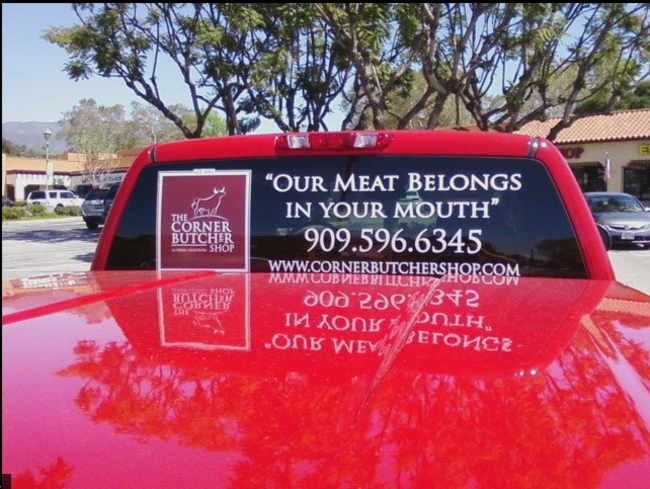 inappropriate company slogans - Our Meat Belongs In Your Mouth" 909.596.6345 DO0 20e372 Der .Onk Wev ?