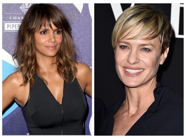 Halle Berry and Robin Wright are both 48.