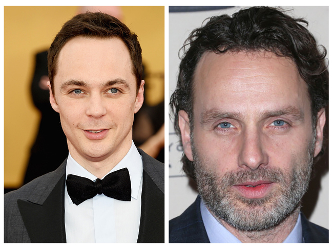 Jim Parsons and Andrew Lincoln are both 41.