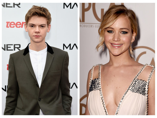 Thomas Brodie-Sangster and Jennifer Lawrence are both 24.