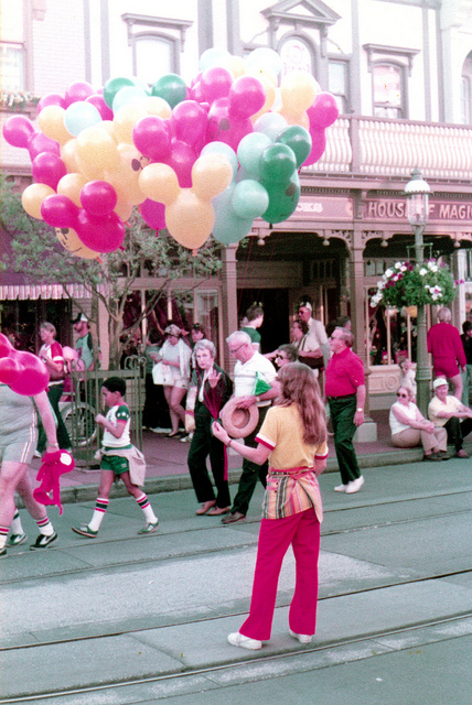 Disney World in the '80s, when you could literally just show up