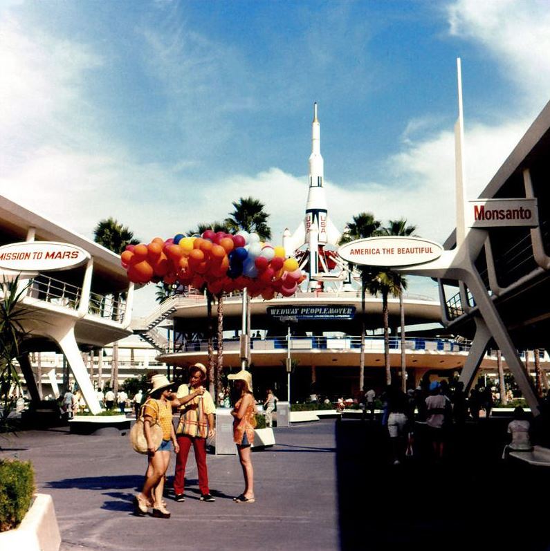 Disney World in the '80s, when you could literally just show up
