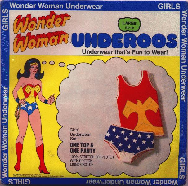 You really did feel like Superman or Wonderwoman in your underoos (and a sheet made a much better cape than a damn pillow case)