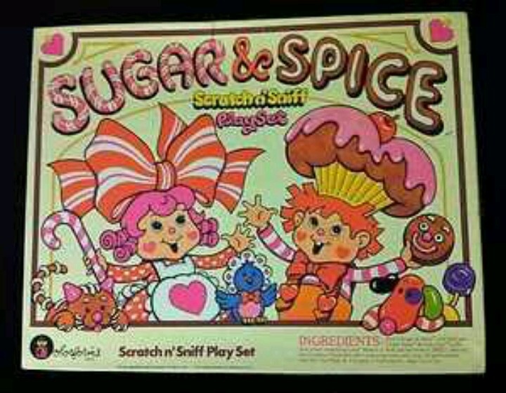 Scratch and sniff colorforms. I had this exact one