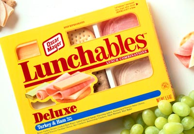 lunchables 90s - Oscar Mayer Funcr Combinations Lunchables T55 Deluxe Turkey & Ham