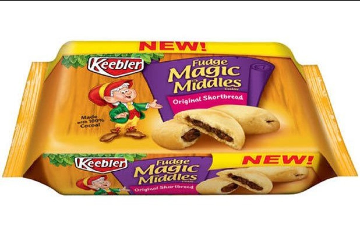 keebler magic middles - New! Keebler Fudge Magic Middles Original Shortbread Mado with 100 COcoal Keebler Fudge New! 1aGIC Middles Origita Skartona