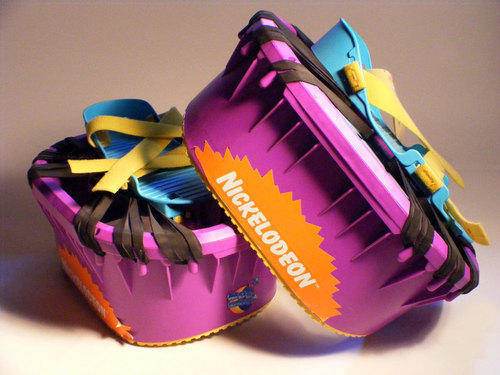 MOON SHOES. Because Pogo balls were too dangerous XD