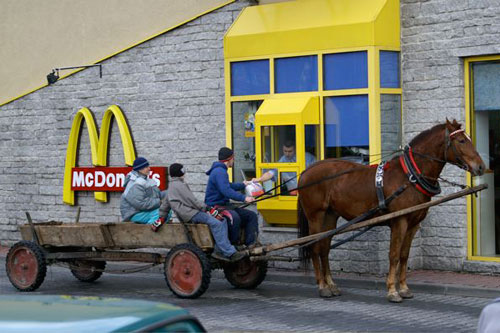McDonalds: America's contribution to world culture.