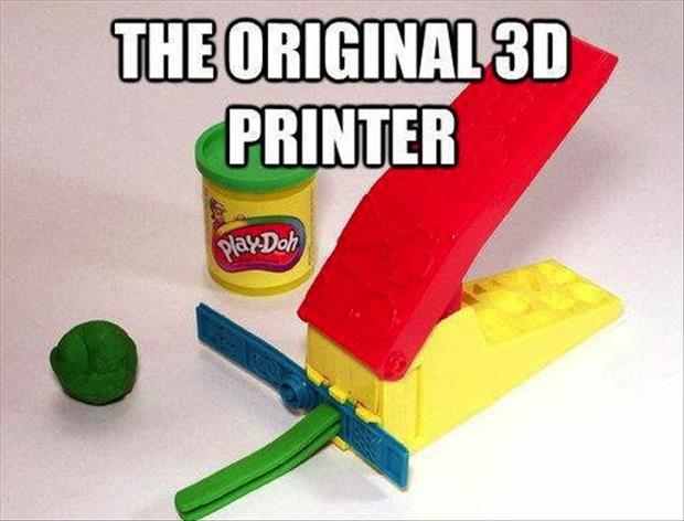 play doh funny - The Original 3D Printer play Doh
