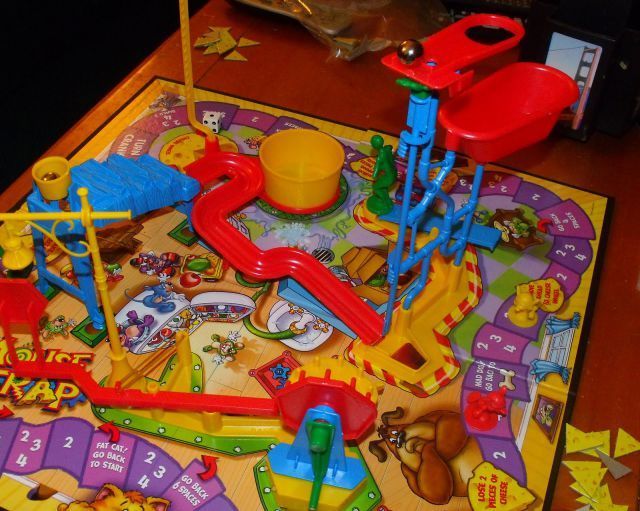 mouse trap board game - Madde God Fat Cat Go Bag Go Back 236 Spaces 10 Start 1507 Peces Of Cheese