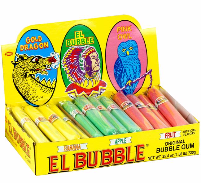el bubble gum cigars - Pink El Owl Gold Dragon Bubble WI3933333 33333 Apple Banan Fruit Arriverse Original Bubble Gum Net Wt. 25.4 oz 1.58 lb 720g El Bubble Bubblegum