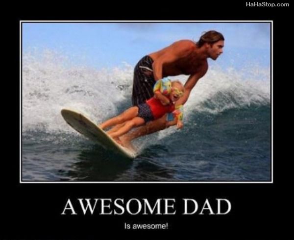 Dads doing the parent-thing (25 funny pics)