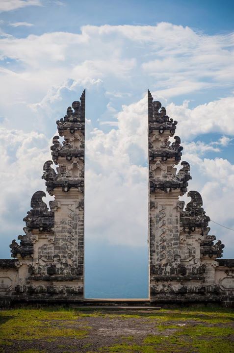 The Pura Lempuyang Door in Indonesia