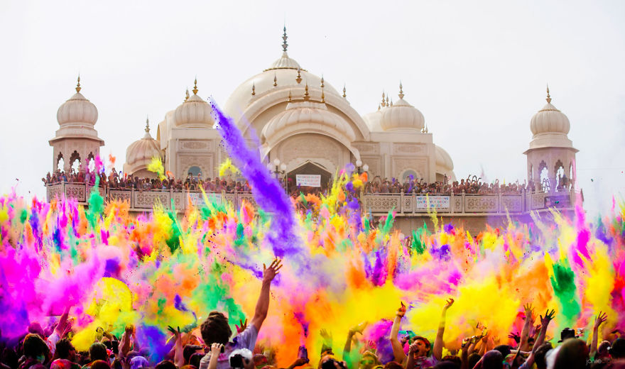The Holi Color Festival, India