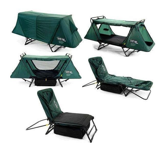 tent cot chair