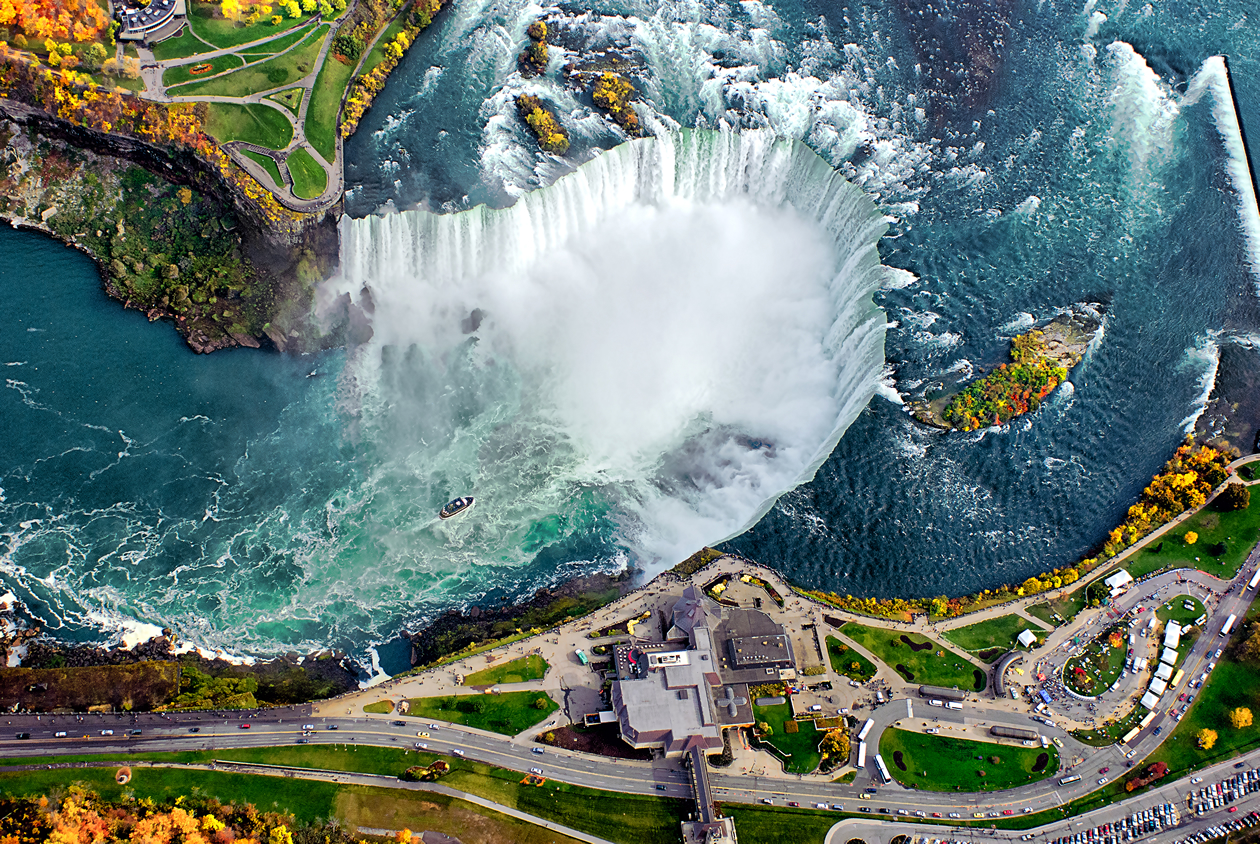 Niagara Falls, from above