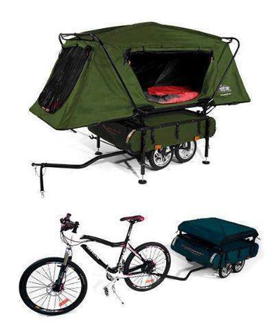 Have pop up tent- let's ride!
