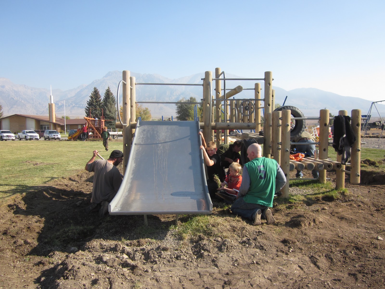 The playgrounds were better! (And splinters made you stronger)