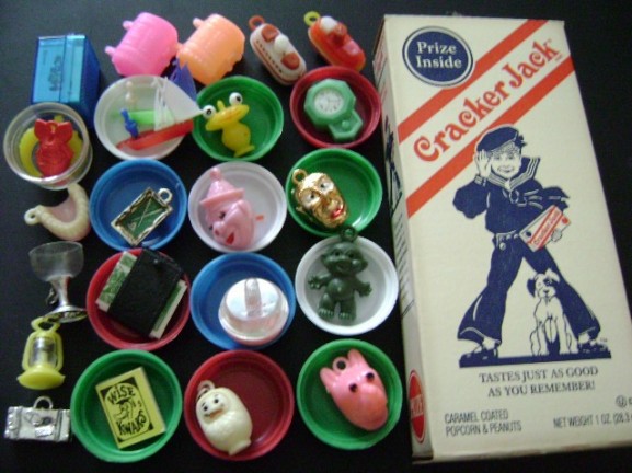 Their Cracker Jack toys kinda rocked (even better than the toys we had in the 80s)