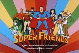 70s nostalgia super friends gif - Super Friends 2013 Periodical Publications. Hva Barber Productions Inc