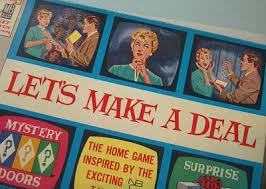 70s nostalgia letsmakeadeal milton bradley classic board games - Let'S Make A Deal Mystery The Home Game Inspired By The Doors Surprise Exciting Nb