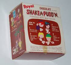 70s nostalgia Royal Chocolate Shakea Pudd'N