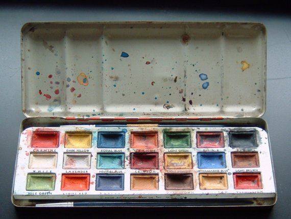 The smell of a fresh set of water colors