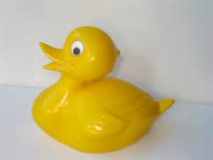 Rubber duckies were a tremendous fad... "Rubber ducky, you're the one, you make bathtime lotsa fun, rubber ducky I'm awfully fond of youuuu."