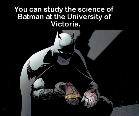 greg capullo batman - You can study the science of Batman at the University of Victoria.