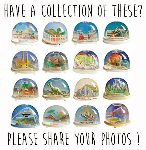 70s nostalgia 1980's snow globes - Have A Collection Of These? Please Your Photos !