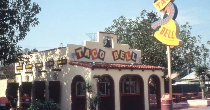 70s nostalgia first taco bell