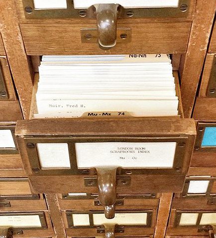 Learning to use the card catalog