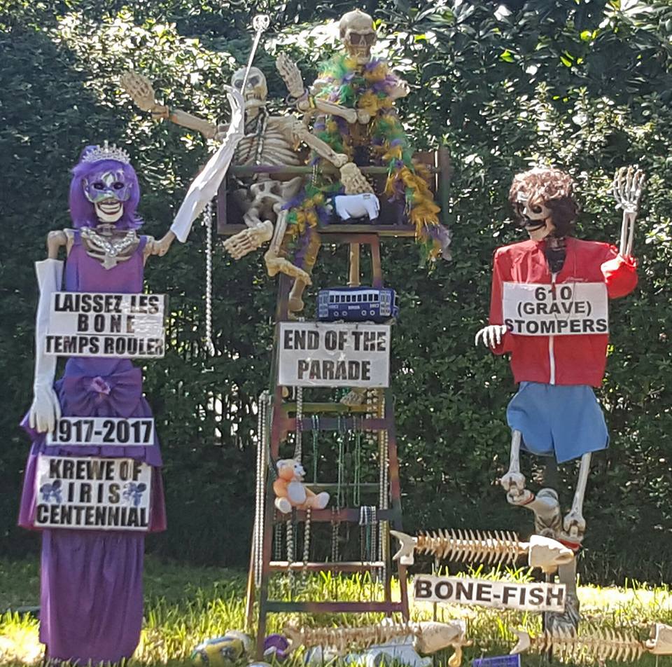 I saw these at A house on St. Charles in New Orleans