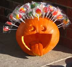 funny kids pumpkin