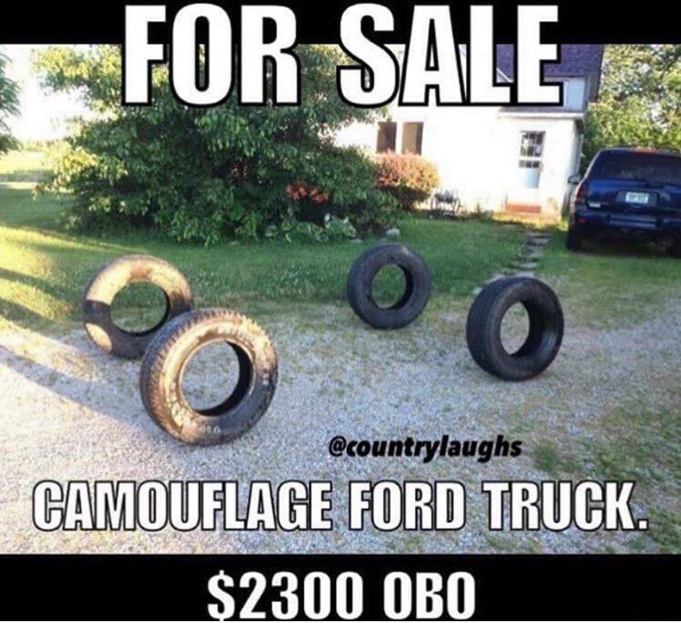 karate kyle meme - For Sale Camouflage Ford Truck.. $2300 Obo