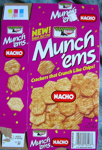 munch ems - Tor wems Munch Nacho Munch ems. Crackers that Crunch Chips! Nacho Net We 7 Oz 1989 is Pre Munck. Nacho